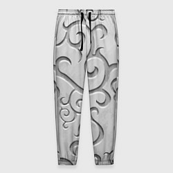 Мужские брюки Ажурный орнамент на поверхности металла