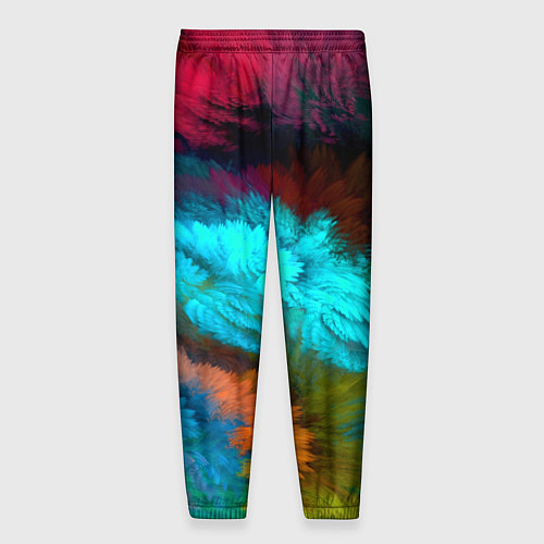 Мужские брюки Colorful Explosion / 3D-принт – фото 2