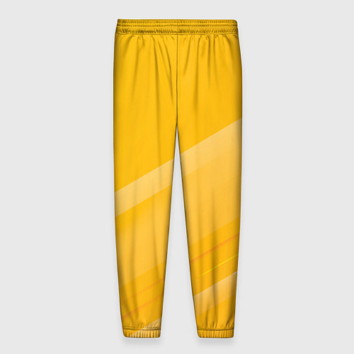 Мужские брюки Sevilla желтая абстракция / 3D-принт – фото 2