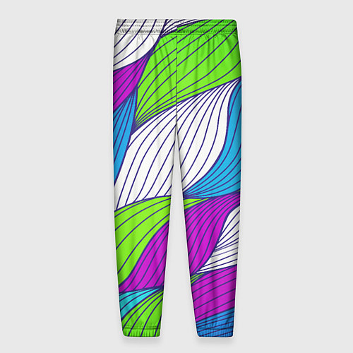 Мужские брюки Цветная ткань / 3D-принт – фото 2