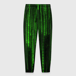 Мужские брюки Двоичный код зеленый
