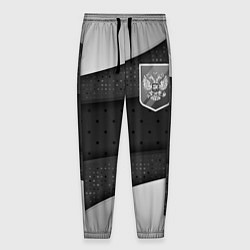 Мужские брюки Черно-белый герб России