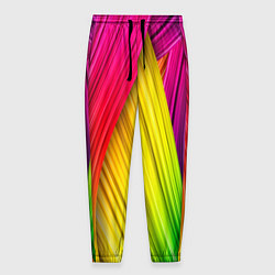 Брюки на резинке мужские Multicolored ribbons, цвет: 3D-принт