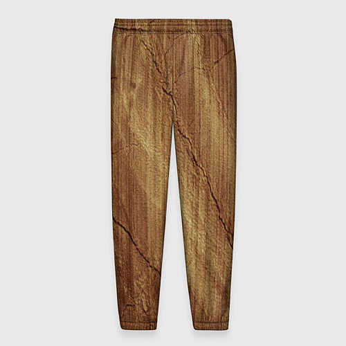 Мужские брюки Деревянная текстура / 3D-принт – фото 2