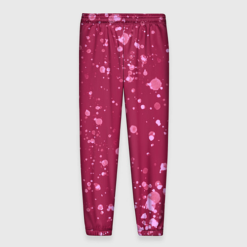 Мужские брюки Текстура Розовый взрыв / 3D-принт – фото 2