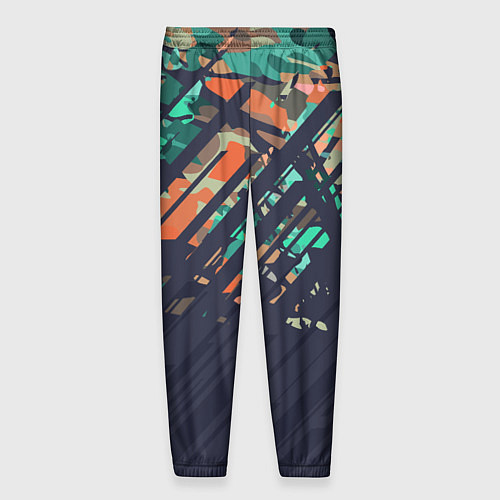 Мужские брюки Текстурный камуфляж / 3D-принт – фото 2