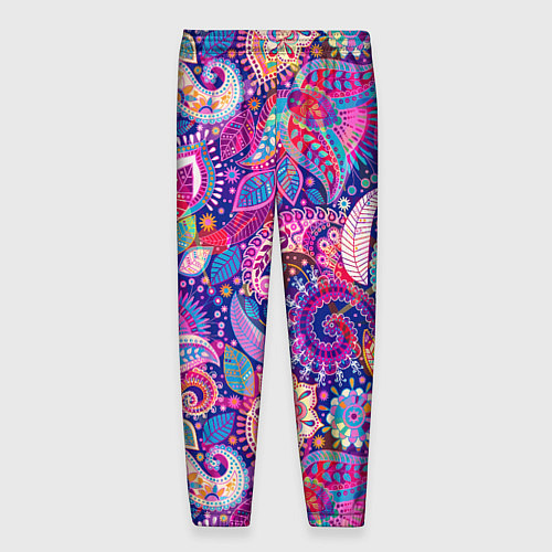 Мужские брюки Multi-colored colorful patterns / 3D-принт – фото 2