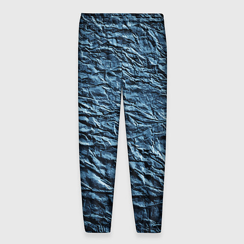 Мужские брюки Текстура мятой цветной бумаги / 3D-принт – фото 2