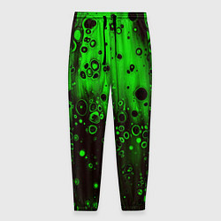 Мужские брюки Зелёные краски и вода