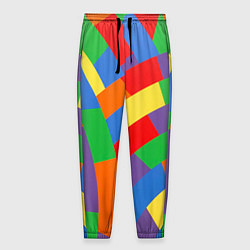 Мужские брюки Разноцветные текстуры и паттерны