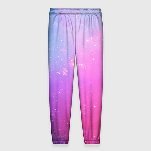 Мужские брюки Звёздное геометрическое небо / 3D-принт – фото 2