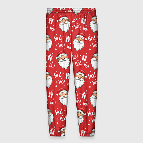 Мужские брюки Дед Мороз - Санта Клаус / 3D-принт – фото 2