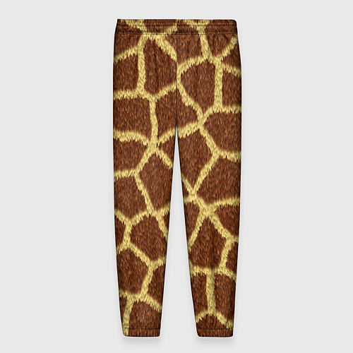 Мужские брюки Текстура жирафа / 3D-принт – фото 2