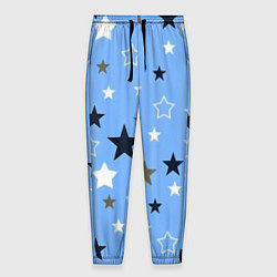 Мужские брюки Звёзды на голубом фоне