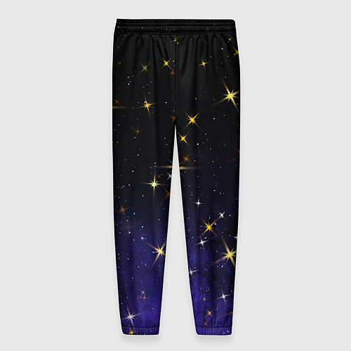 Мужские брюки Сияющие звёзды вселенной / 3D-принт – фото 2