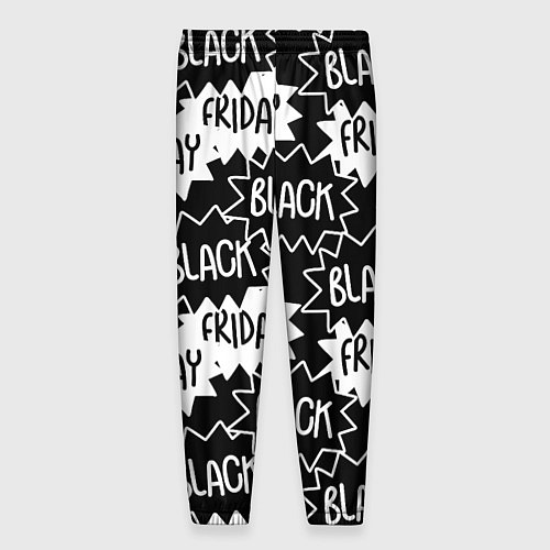 Мужские брюки Black friday / 3D-принт – фото 2