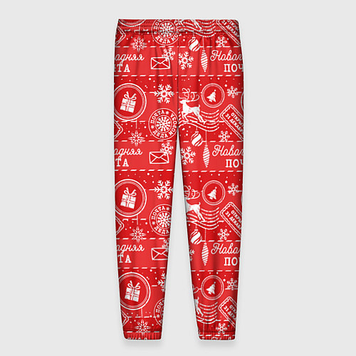 Мужские брюки Посылка от Деда Мороза / 3D-принт – фото 2