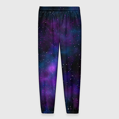 Мужские брюки Космос с галактиками / 3D-принт – фото 2