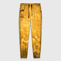Мужские брюки Золотая абстрактная поверхность
