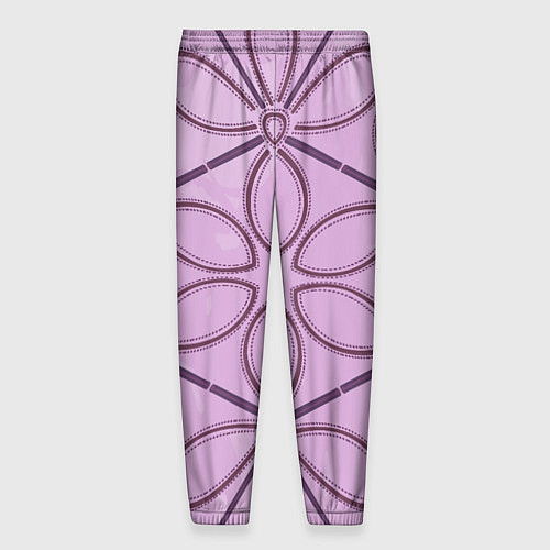 Мужские брюки Многоугольник из цветов / 3D-принт – фото 2