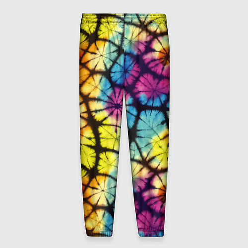 Мужские брюки Радужный тай-дай / 3D-принт – фото 2
