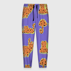 Мужские брюки Принт с леопардами