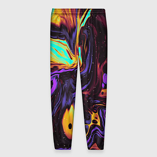 Мужские брюки Космический всплеск / 3D-принт – фото 2