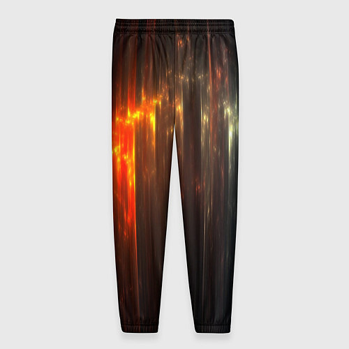 Мужские брюки Космос сияние / 3D-принт – фото 2