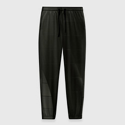 Мужские брюки Чёрные геометрические металлические листы