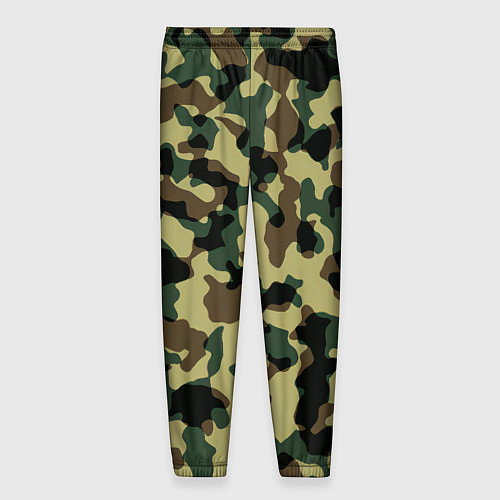 Мужские брюки Военный камуфляж / 3D-принт – фото 2