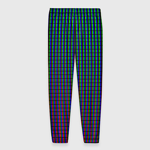 Мужские брюки Multicolored texture / 3D-принт – фото 2