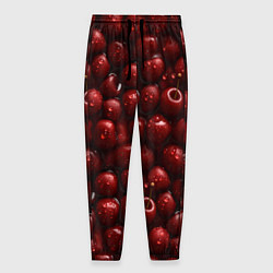 Мужские брюки Сочная текстура из вишни