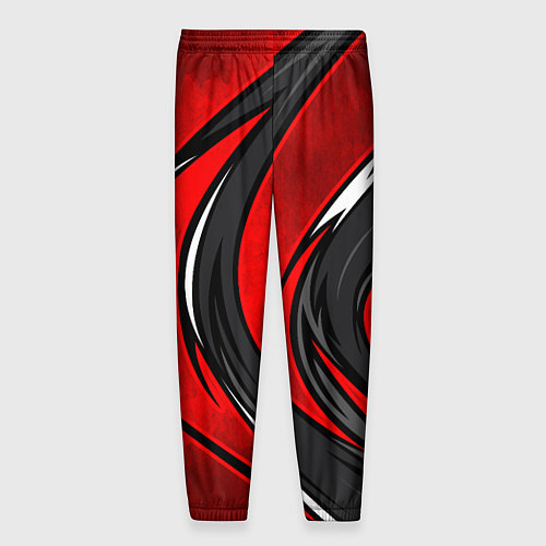 Мужские брюки Органический разрыв - красный / 3D-принт – фото 2