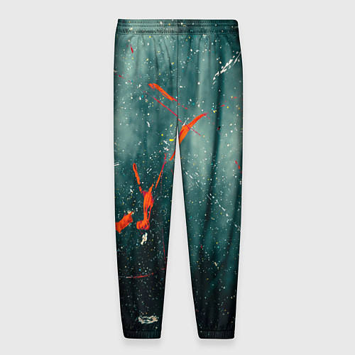 Мужские брюки Тени и краски во тьме / 3D-принт – фото 2