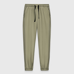 Мужские брюки Зеленый тренд без принта