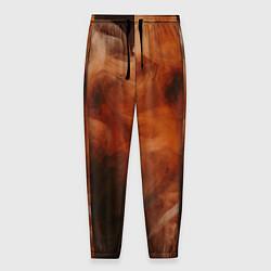 Мужские брюки Оранжевый абстрактный дым