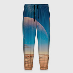 Мужские брюки Пустыня и очертания планеты