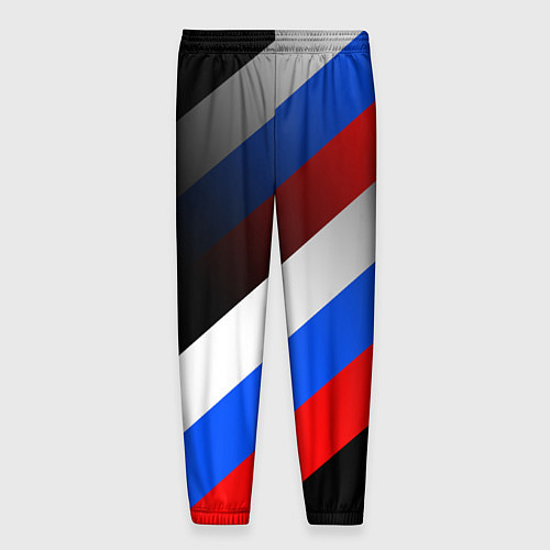 Мужские брюки Пограничные войска - флаг РФ / 3D-принт – фото 2