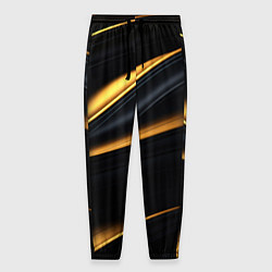 Мужские брюки Black gold texture