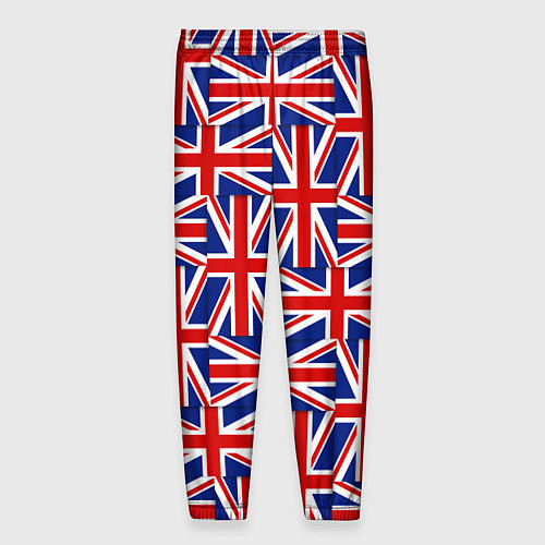 Мужские брюки Флаги Великобритании / 3D-принт – фото 2