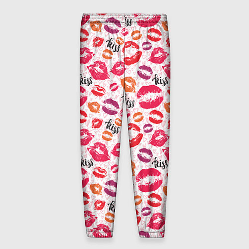 Мужские брюки Поцелуи - kiss / 3D-принт – фото 2