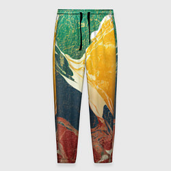 Мужские брюки Мраморная радуга