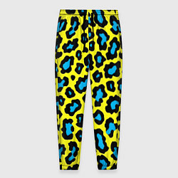 Мужские брюки Кислотный леопард паттерн