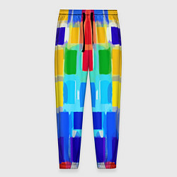 Мужские брюки Colorful strips - pop art - vogue