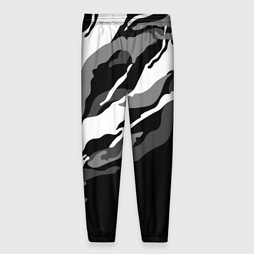 Мужские брюки Фольцваген - белый камуфляж / 3D-принт – фото 2