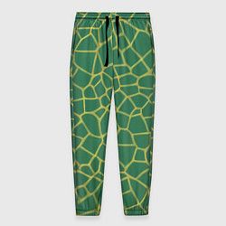 Мужские брюки Зелёная текстура - нейросеть