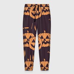 Мужские брюки Фонарь джек в грандж стиле halloween тыква cartoon