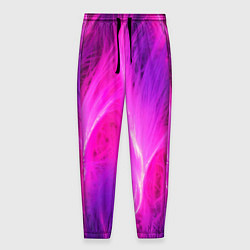 Мужские брюки Pink abstract texture