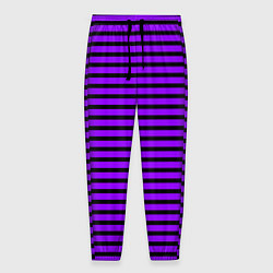 Мужские брюки Фиолетовый в чёрную полоску