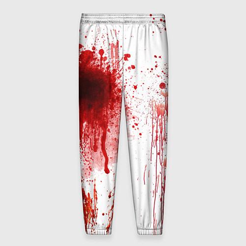 Мужские брюки Брызги крови / 3D-принт – фото 2